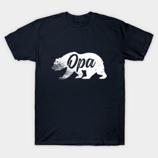 Opa Bear Father's Day T-Shirt T-Shirt